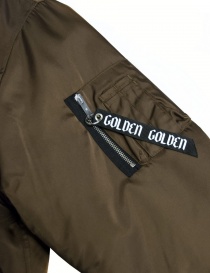 Golden Goose Oversized Bomber brown jacket buy online