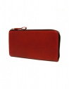 Cornelian Taurus Tower red leather wallet buy online TOWER-WALLET-RED