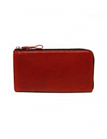 Cornelian Taurus Tower red leather wallet buy online