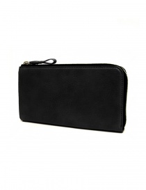 Wallets online: Cornelian Taurus Tower black leather wallet