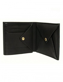 Cornelian Taurus Fold black leather wallet