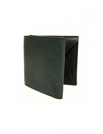 Cornelian Taurus Fold green leather wallet online