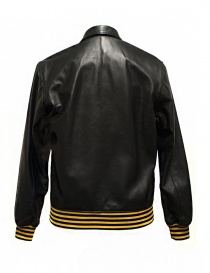 Golden Goose Coach black leather jacket buy online