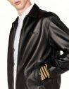 Golden Goose Coach black leather jacket G30MP539.A1 price