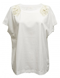 Harikae white short sleeve sweater SS7H0033-T_SHIRTWH