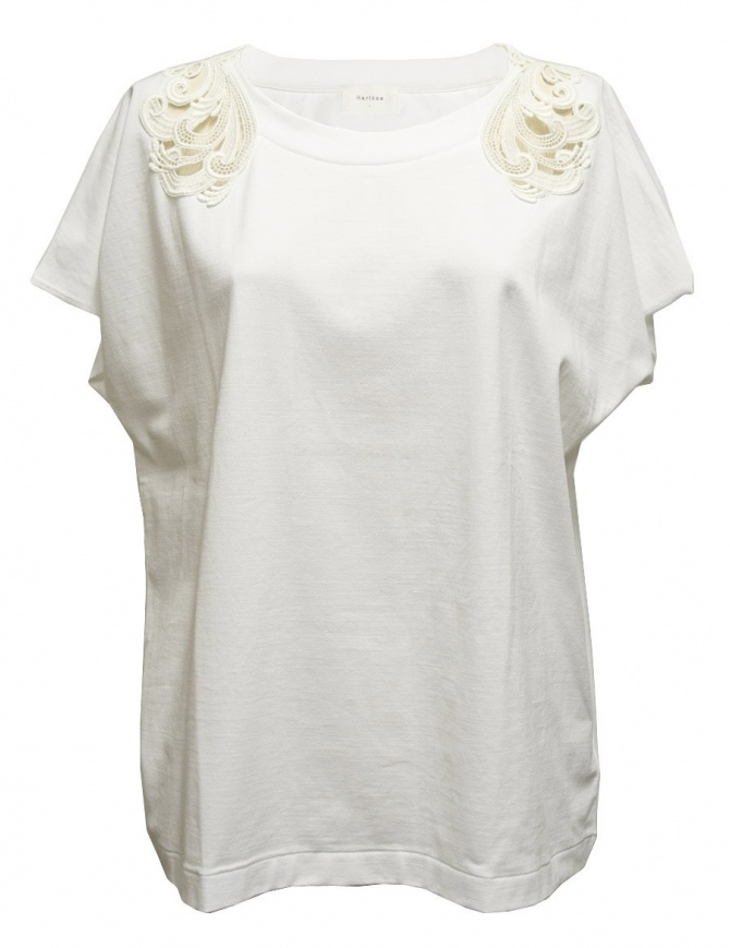 Harikae white short sleeve sweater SS7H0033-T_SHIRTWH women s knitwear online shopping