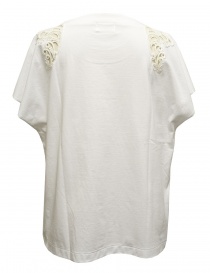 Harikae white short sleeve sweater buy online