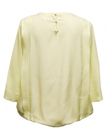 Camicia Harikae in seta colore giallo