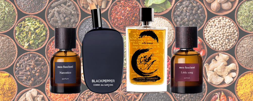 Spicy feminine and masculine perfumes online